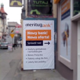 Banery dla Meritum Bank Bydgoszcz